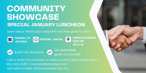 January Luncheon: Community Showcase