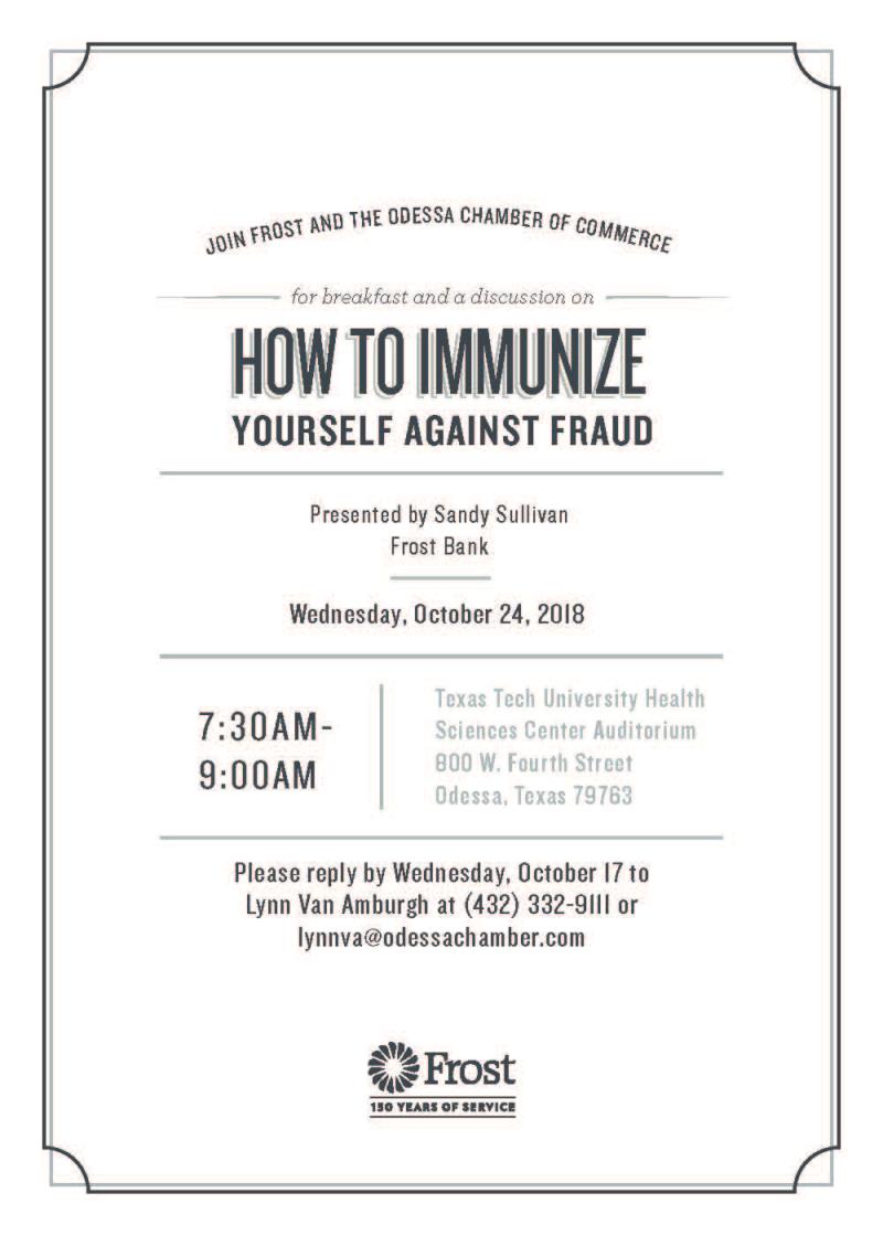 How to Immunize Yourself Against Fraud