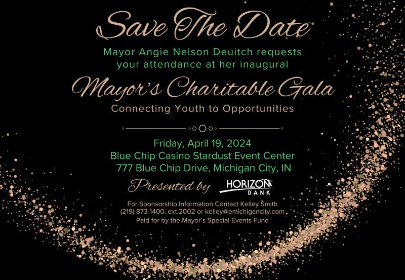 Mayor's Charitable Gala- Save the Date