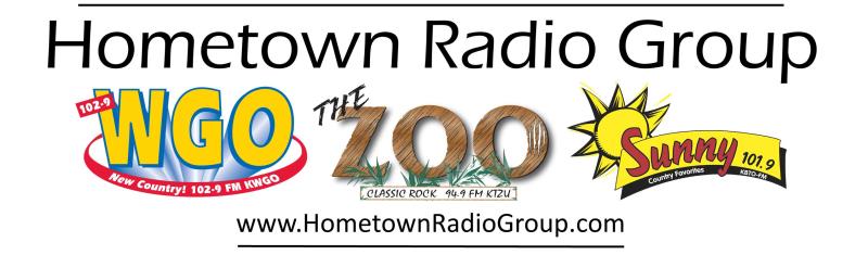 Hometown Radio Group   (WGO/ZOO/SUNNY Radio)