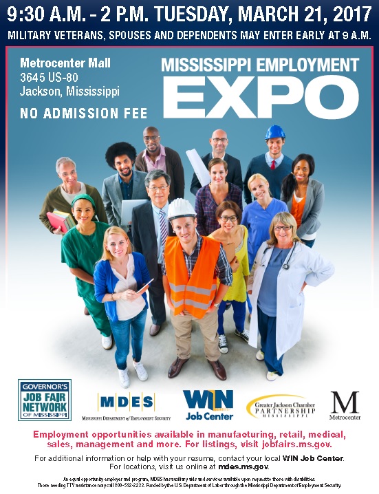 Mississippi Employment Expo 2017