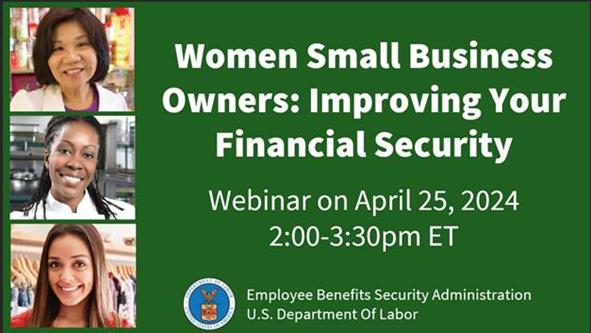 Women Small Business Owners: Improving Financial Security