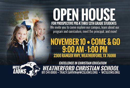 WCS Open House For Prospective Families