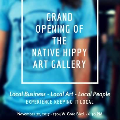The Native Hippy Gallery Grand Opening