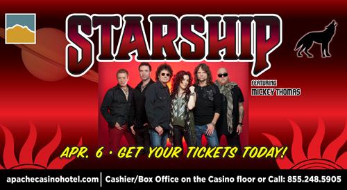 Starship at Apache Casino Hotel