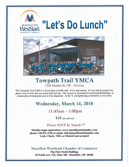 Towpath Trail YMCA "Let's Do Lunch"