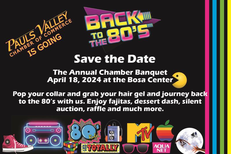 Chamber Banquet -- "Back to the 80's"