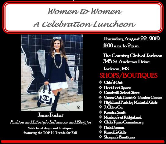 WOMEN to WOMEN: A Celebration Luncheon