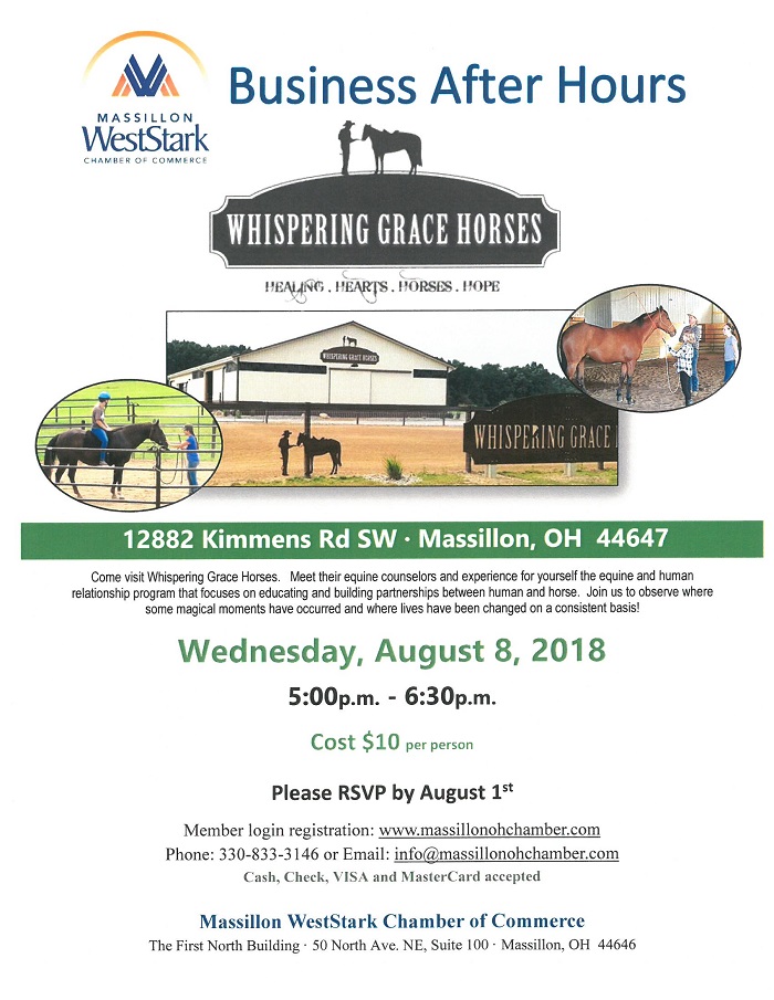 Business After Hours Whispering Grace Horses