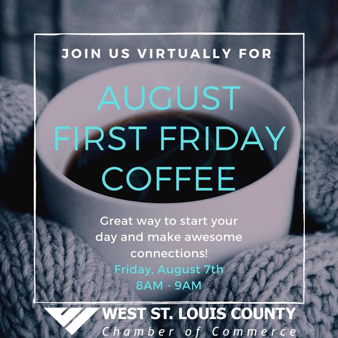 August Virtual First Friday Coffee