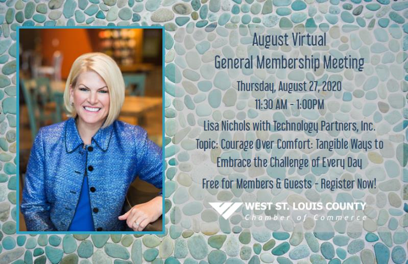 August Virtual General Membership Meeting
