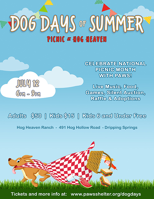 Dog Days of Summer Picnic with PAWS