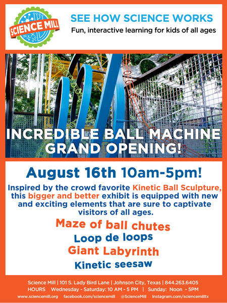 Incredible Ball Machine Grand Opening