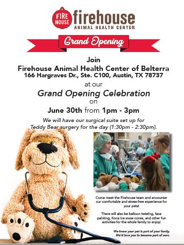 Firehouse Animal Health Center Grand Opening
