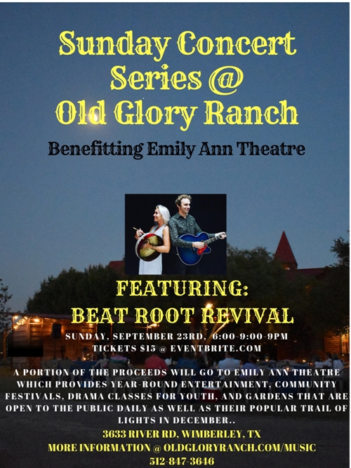 Sunday Concert Series at Old Glory Ranch