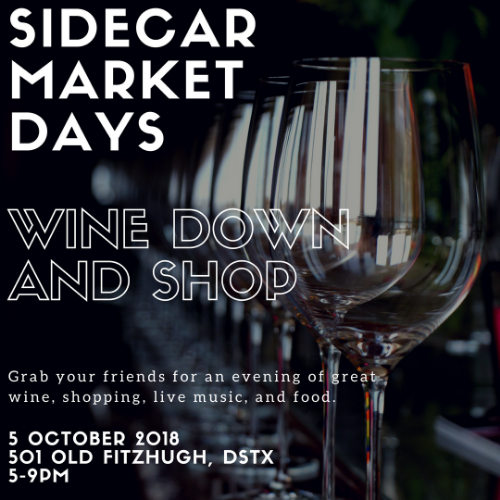 Sidecar Tasting Room Market Day