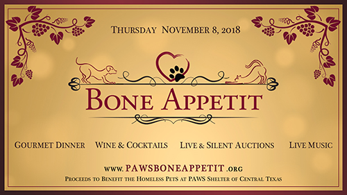 BONE APPETIT - PAWS Shelter of Central Texas