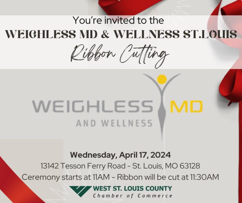 Ribbon Cutting - Weighless MD and Wellness