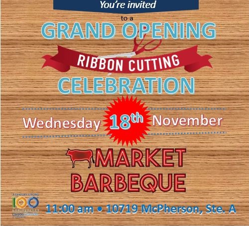 Grand Opening Ceremony for Market Barbeque