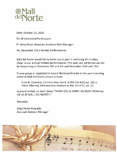 Mall del Norte invites you to spread the holiday cheer!