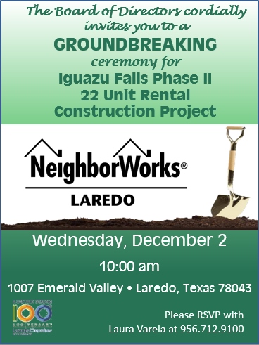 NeighborWorks Laredo Groundbreaking Ceremony