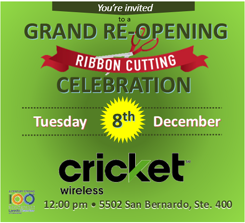 Cricket Wireless-San Bernardo Grand Re-Opening Ceremony