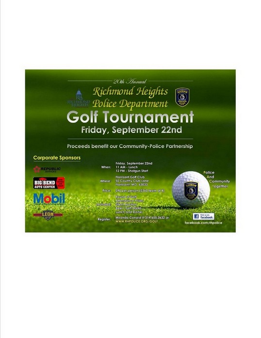 Richmond Heights Police Department Golf Tournament