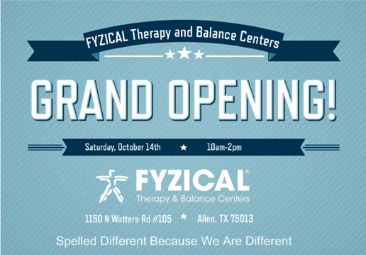 FYZICAL Therapy and Balance Center of Allen Grand Opening