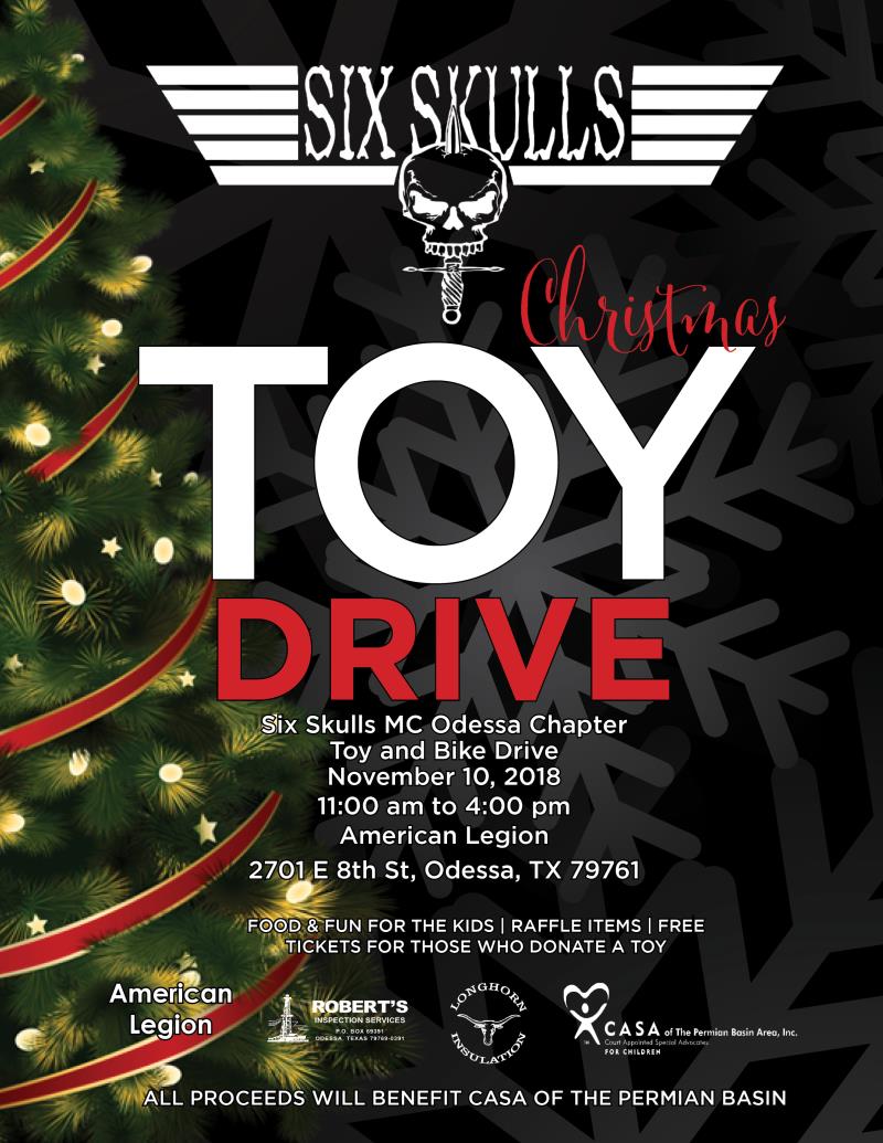 Toy Drive Benefitting CASA of the Permian Basin