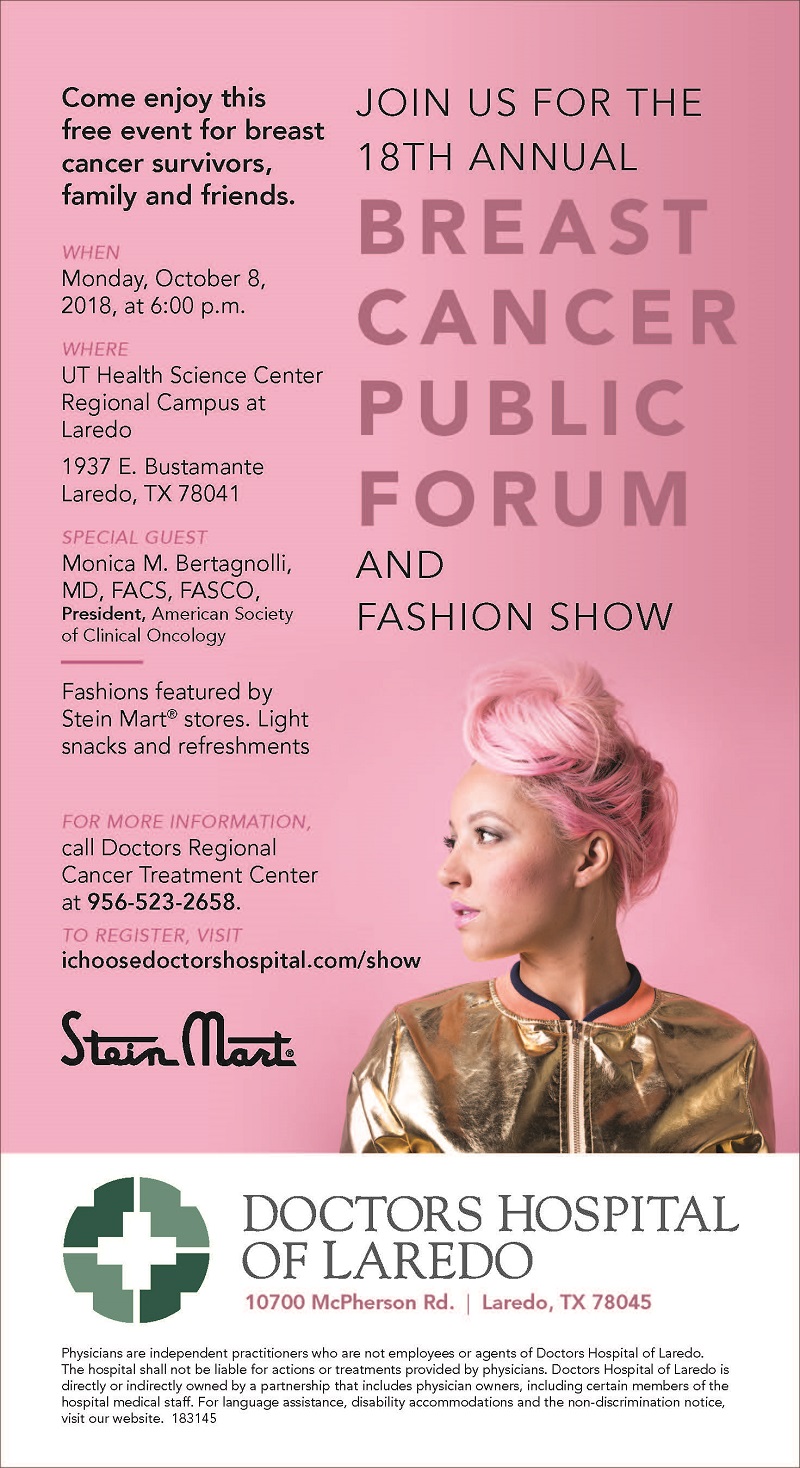 Breast Cancer Public Forum and Fashion Show