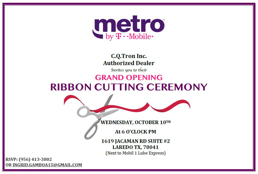 Metro by T-Mobile - Grand Opening & Ribbon Cutting