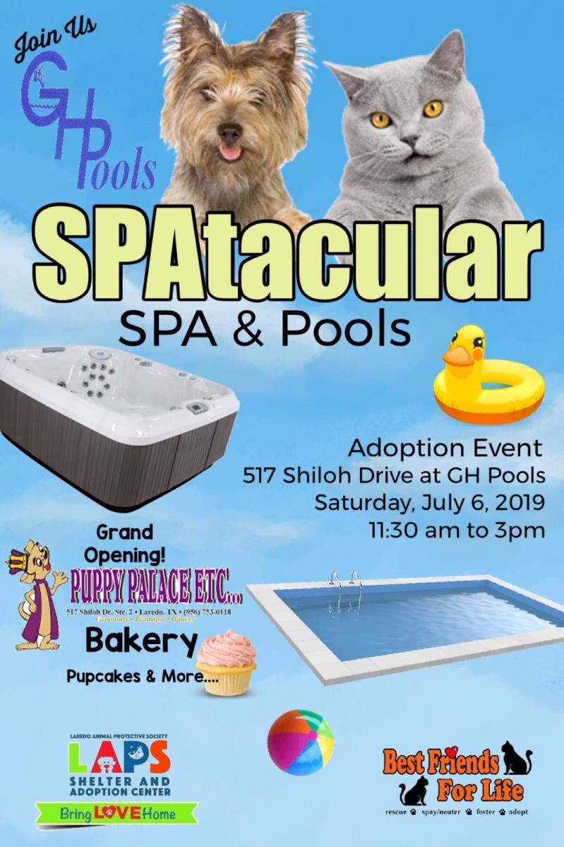 SPAtacular SPA & Pools Adoption Event