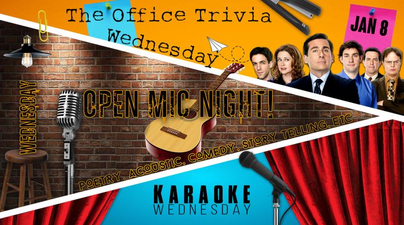 The Office Trivia/ Open Mic/ & Karaoke Night