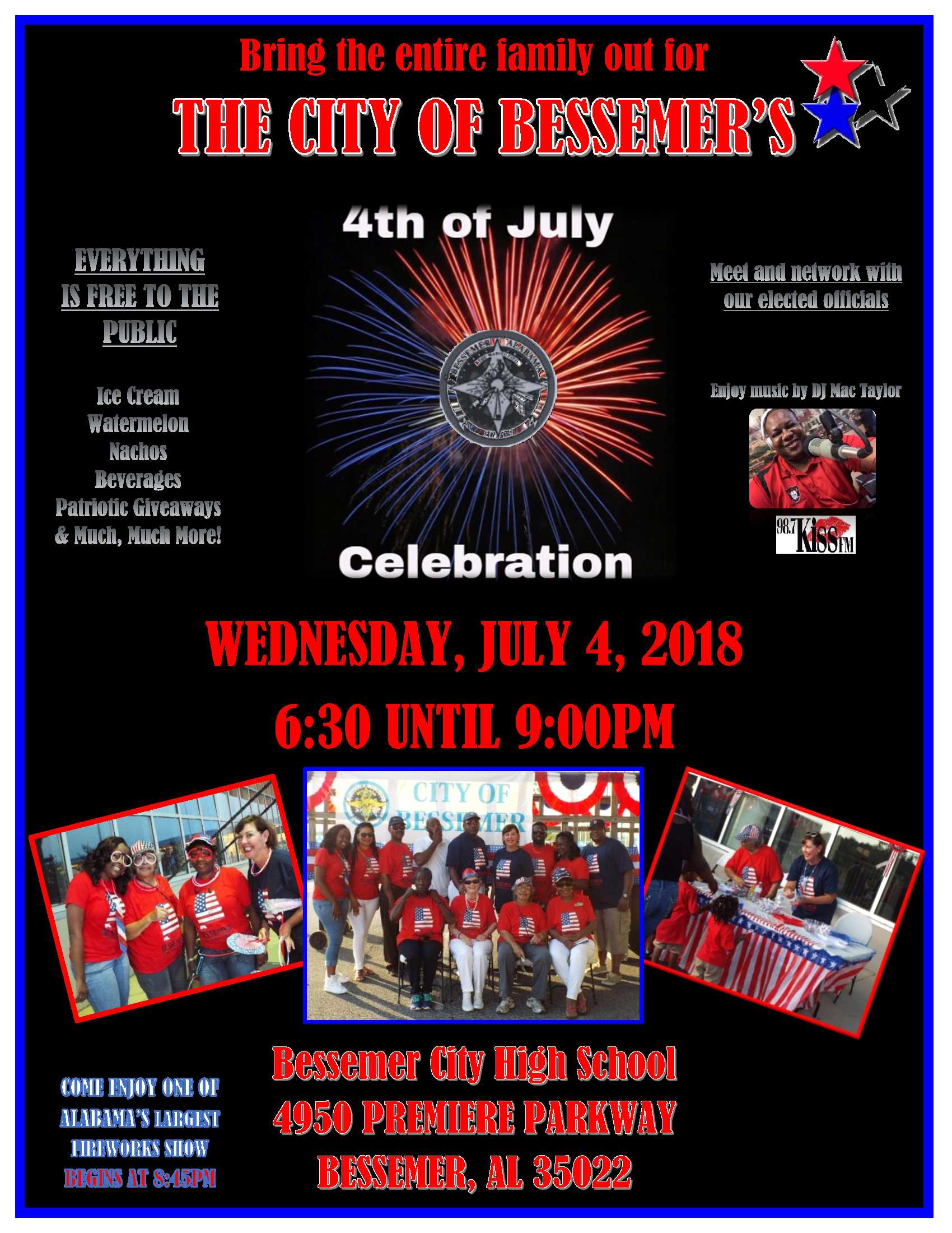 City of Bessemer's 4th of July Celebration