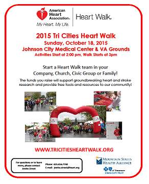 2015 Tri-Cities Heart Walk