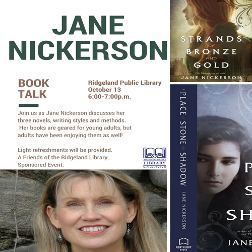 Jane Nickerson-Author Talk