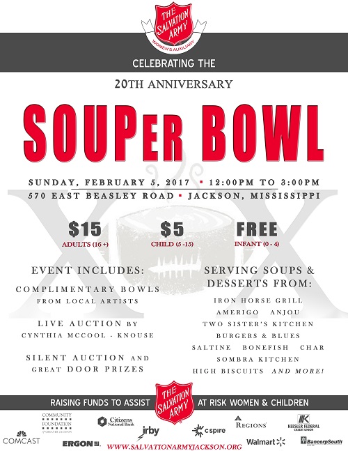 The Salvation Army's 20th Annual SOUPer Bowl