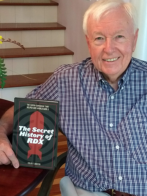 Local Author Talk: The Secret History of RDX by Colin Baxter