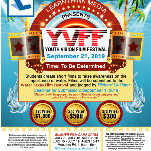 LearnThink Media's Water Texas Film Festival Camps