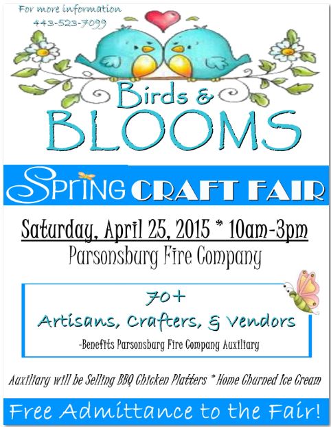 Birds & Blooms Spring Craft Fair