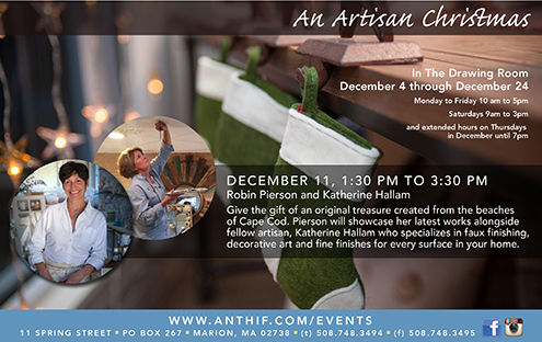 An Artisan Christmas in the Drawing Room with Robin Pierson