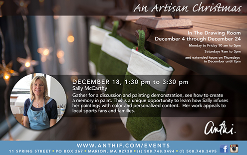 An Artisan Christmas in the Drawing Room with Sally McCarthy