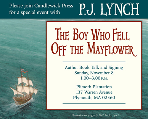 The Boy Who Fell Off The Mayflower: A Talk and Book Signing