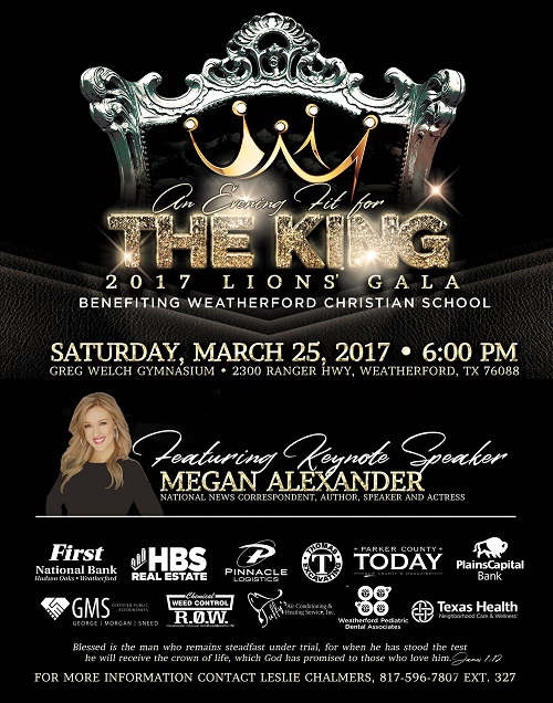 2017 WCS Lions' Gala - "An Evening Fit for The King"