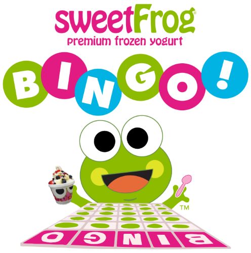 Picture Bingo at sweetFrog Salisbury