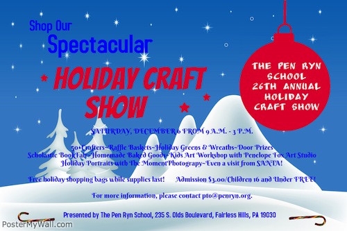The Pen Ryn School 26th Annual Holiday Craft Show