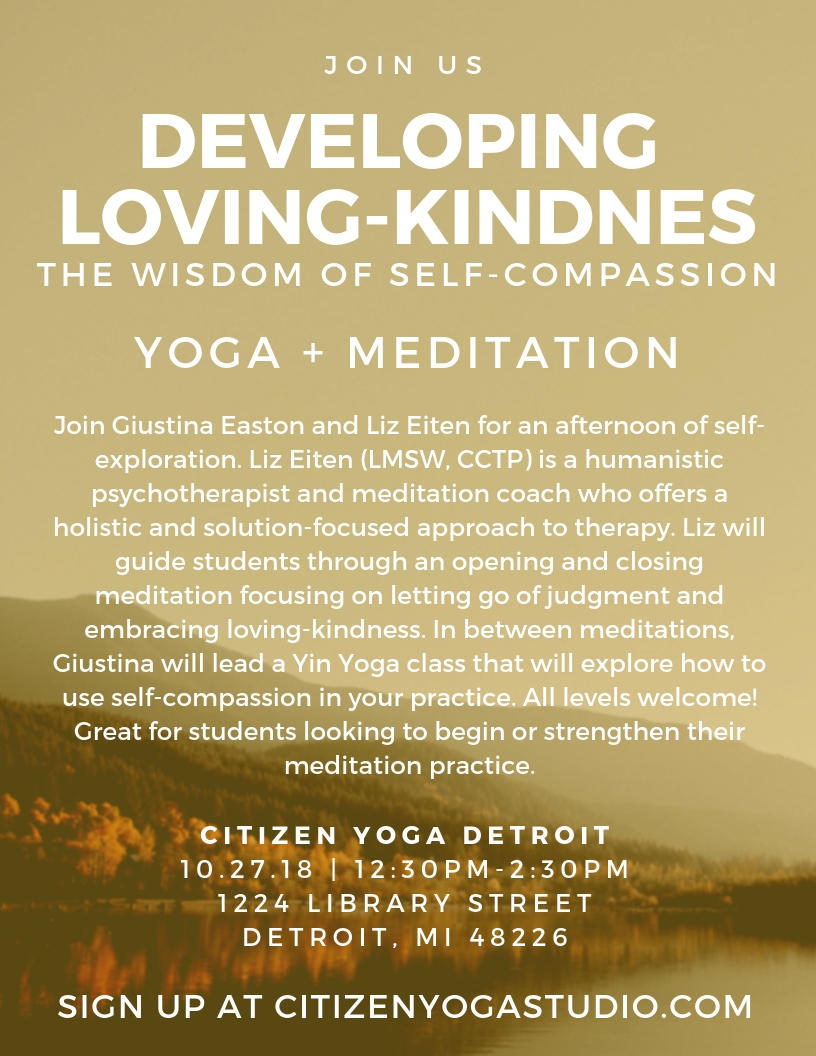 Citizen Yoga - Compassion Workshop
