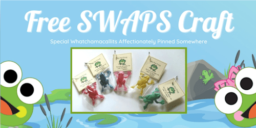 Free SWAPS craft at sweetFrog Salisbury