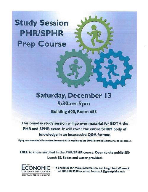 Study Session PHR/SPHR Prep Course