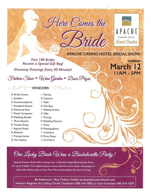 Apache Casino Hotel Bridal Show